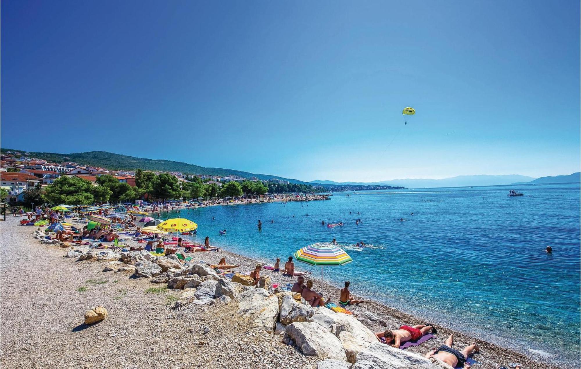 Nice Apartment In Crikvenica With House Sea View Exterior photo